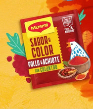 Load image into Gallery viewer, Sabor y Color Maggi (5 sobres) 50 gr