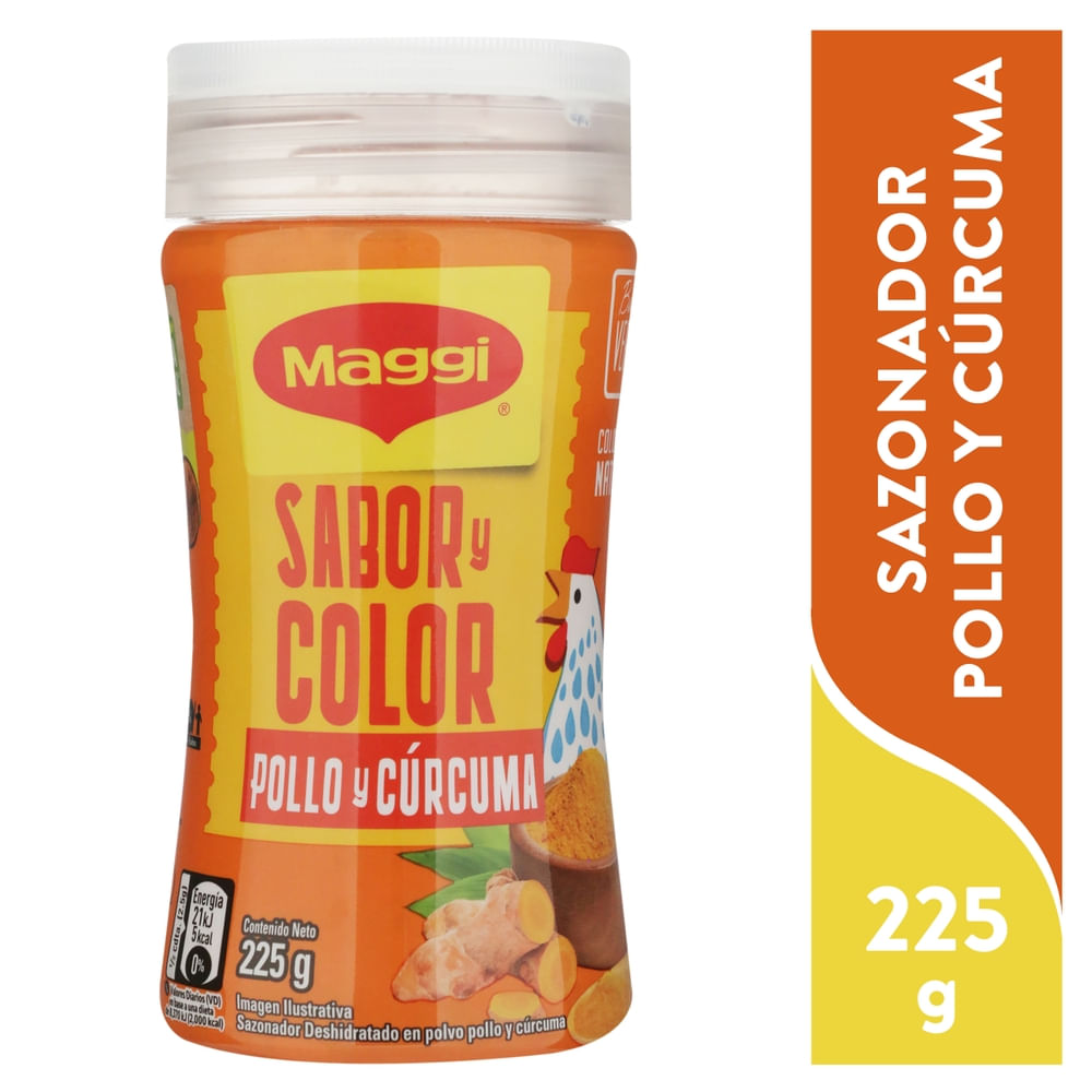 Sabor y color Maggi pollo y cúrcuma 225 gr