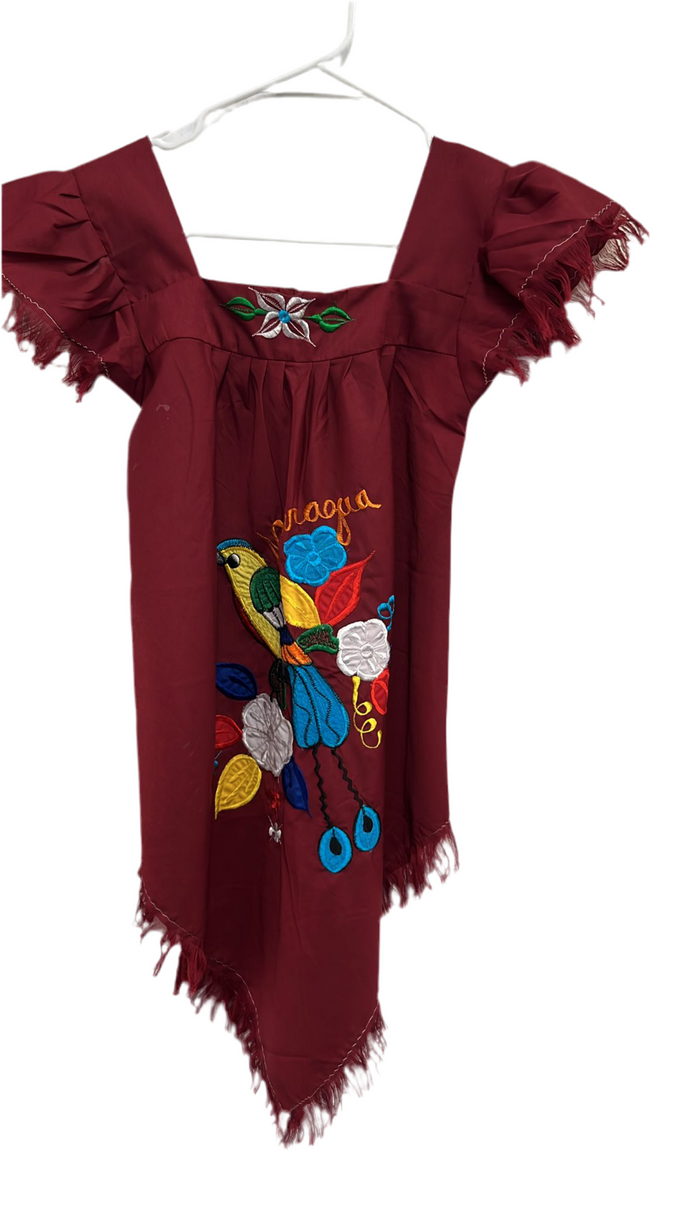 Vestido de pico para niña (Talla única)