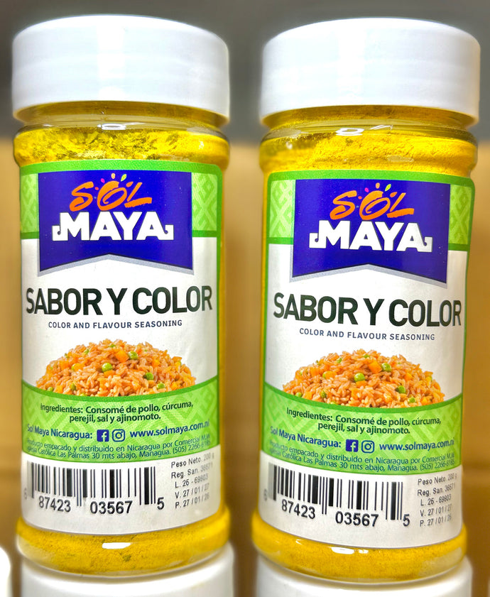 Sabor y color Sol Maya