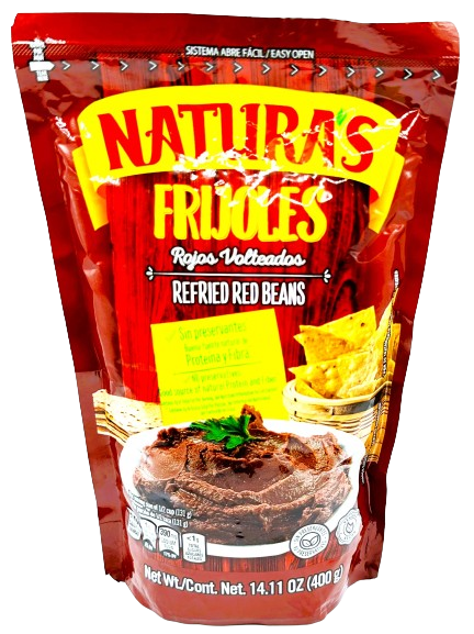 Naturas Frijoles Rojos Volteados