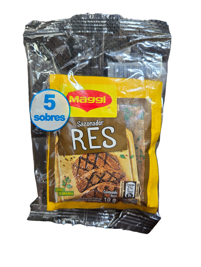 Sazonador Maggi 10grs 5 sobres