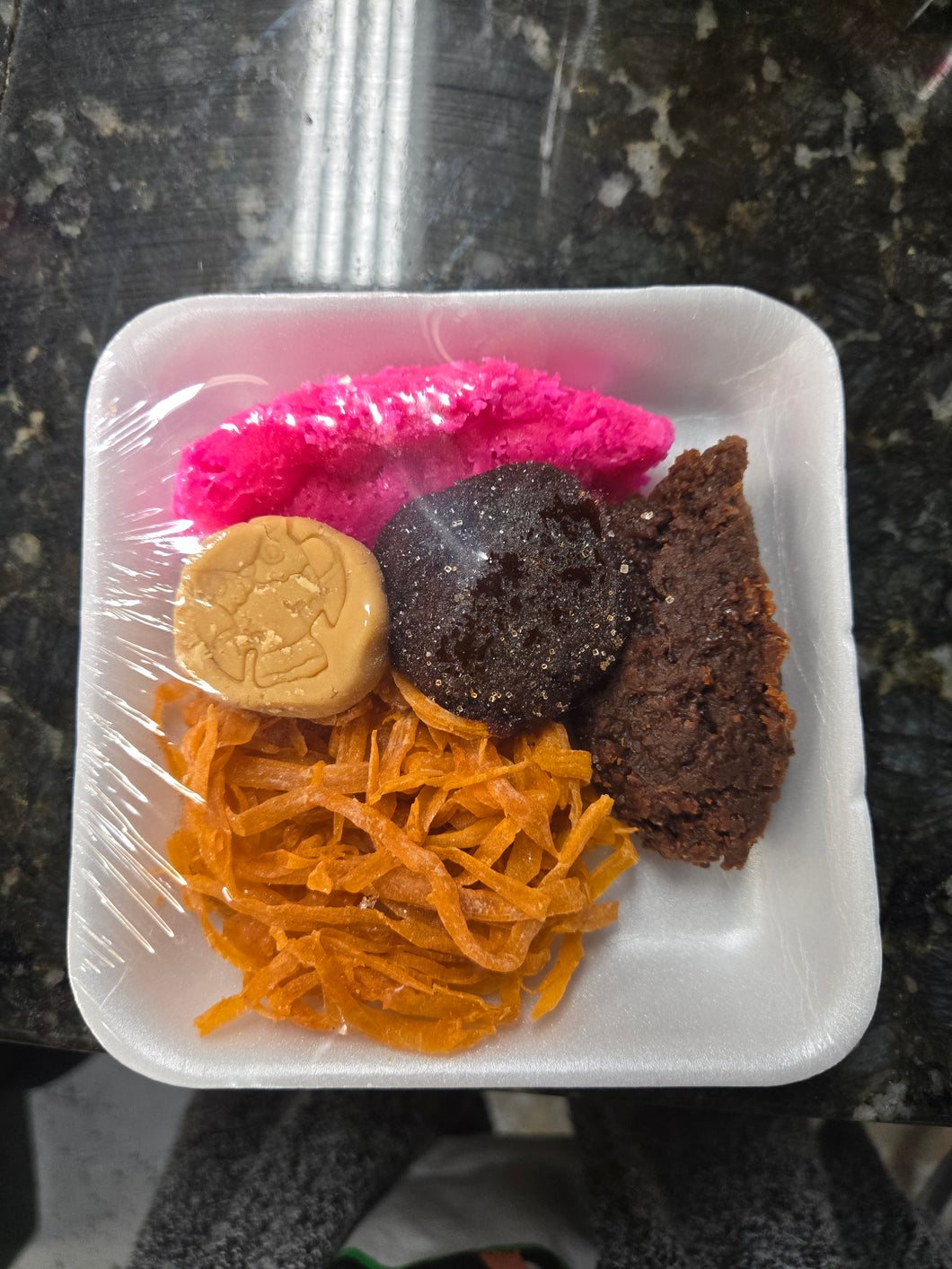 Bandeja de cajetas variadas