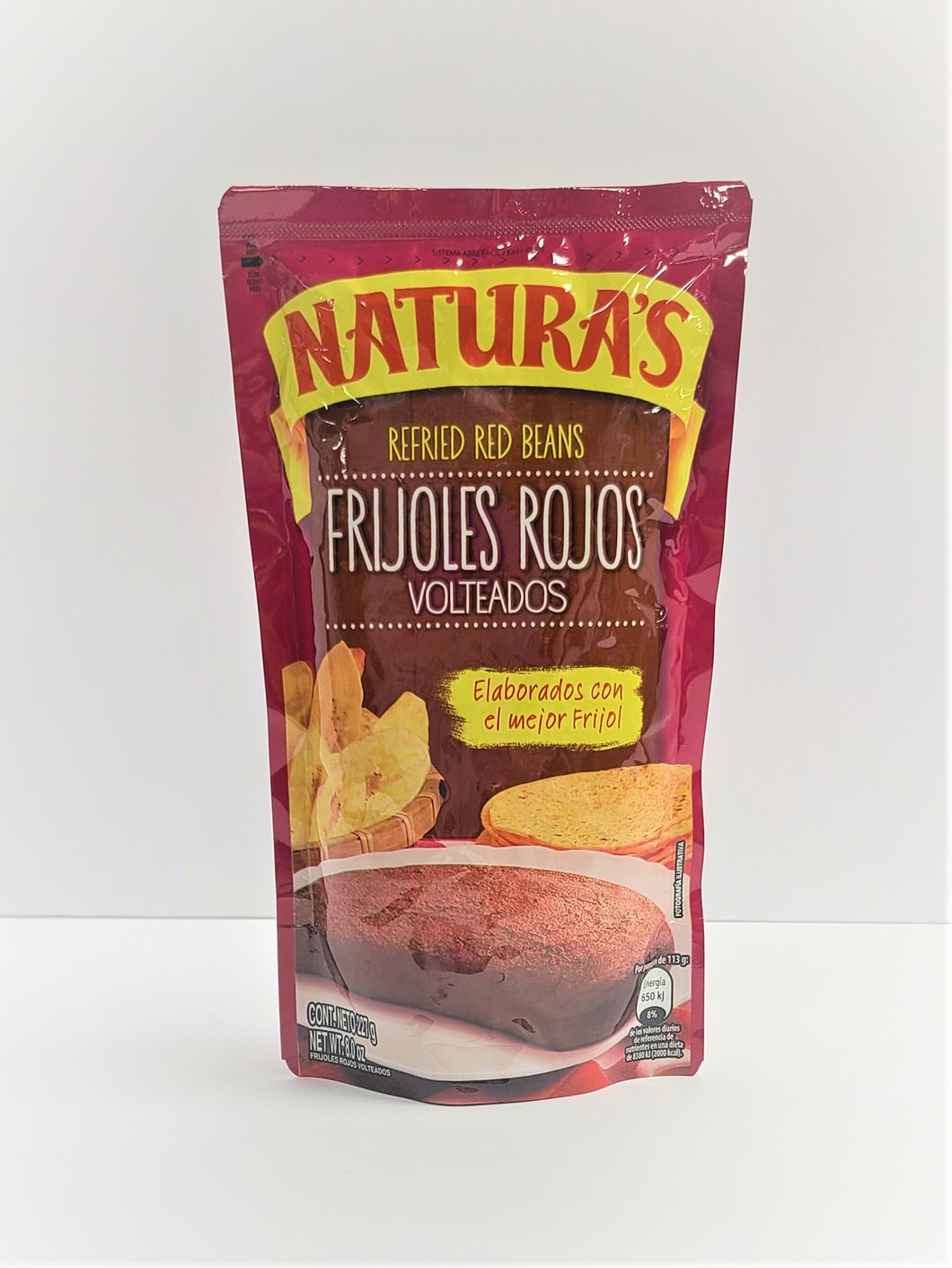 Naturas Frijoles Rojos Volteados