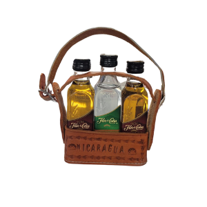 Set de botellas Ron Flor de caña